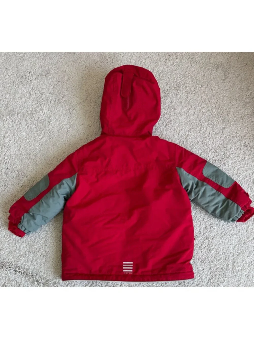 Lands End Boys Snowsuit Size 2T Grow A Longs Hooded Insulated Coat & Snow Pants